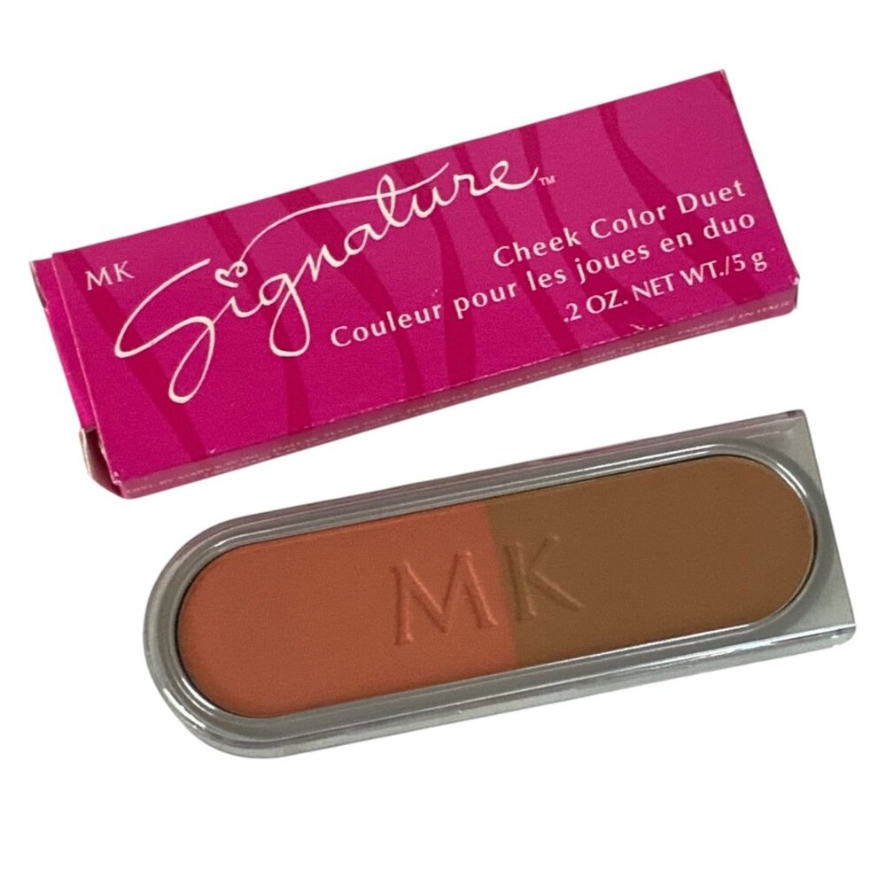 Mary Kay MK Signature Cheek Color Duet .2 oz / 5g ISLAND SPICE 606300 Discontinu